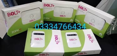 Zong 4G Bolt+ internet WiFi Portable Cloud Device with MBB Sim