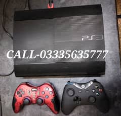 PS3 SUPER SLIM 500GB WITH 15 GAMES CALL-03335635777