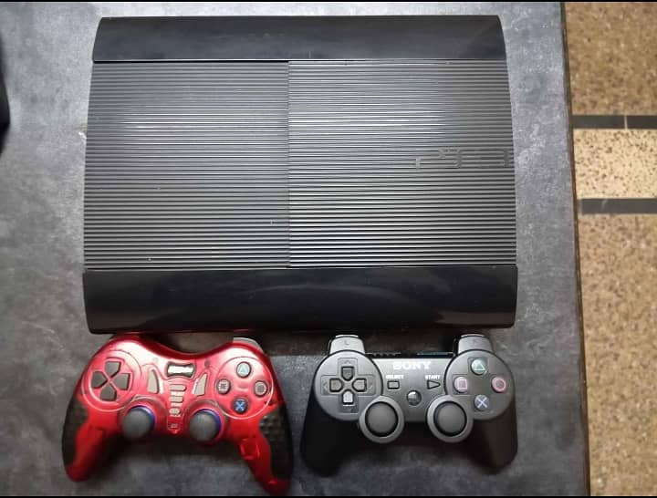 PS3 SUPER SLIM 500GB WITH 25 GAMES CALL-03335635777 7