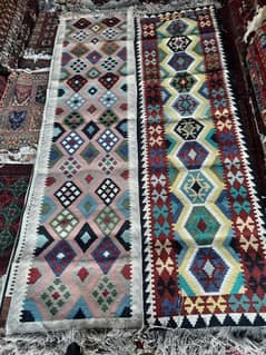 Kilim Hand Knitted by Uzbek Ladies in Afghanistan