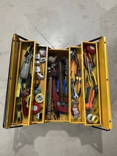 High Grade Metal Toolbox with 5 drawer tool box available