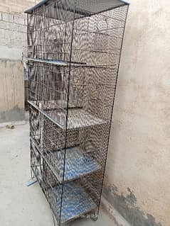 Iron Cage 8 portion side box option in good condition