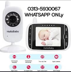 Baby monitor camera + LCD display