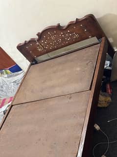 Single wooden bed for sale - amazing quality