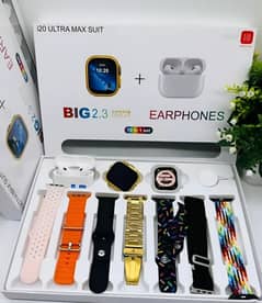 Big 2.3 Watch+7 straps+ airpods Free home delivery