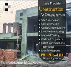 Construction services, Grey structure, finishing, Renovating
