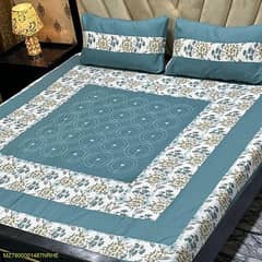 Cotton patchwork Double Bed sheet