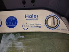 haier washing machine with spiner loot sale