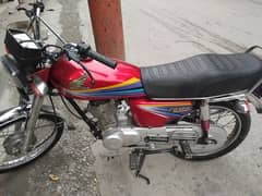 Honda 125 modol 2010 total ganine for urgant sale punjab number