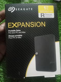 1-TB Seagat External Hard Drive BoxPack 1Year Warranty Delivery Avaibl