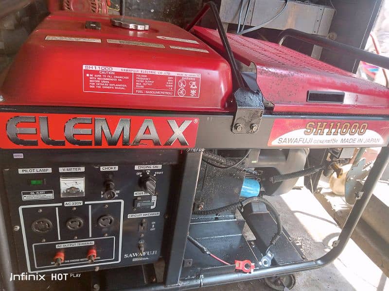 elemax Honda Japan 10 kva generator geniune condition 0