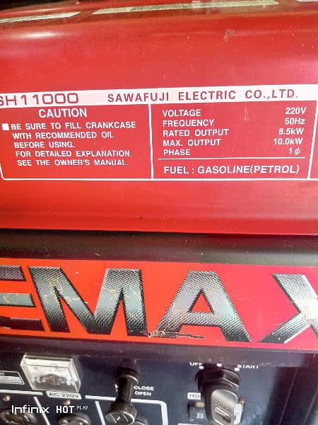 elemax Honda Japan 10 kva generator geniune condition 1