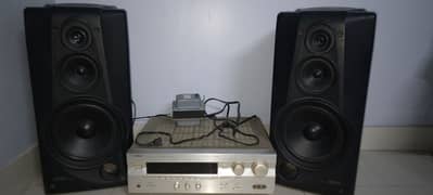 Kenwood speakers, yamaha amplifier, transformer,  remote & wiring