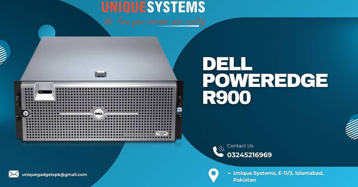 DELL POWEREDGE R900 server 0