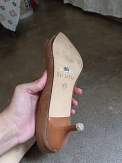 stiletto branded heels