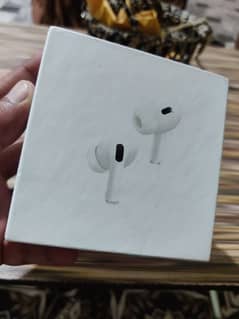 Airpods pro 2nd Generation, Buzzer Edition with Box and Accessories.