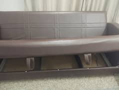 Sofa Cum Bed in good condition > Rarely used