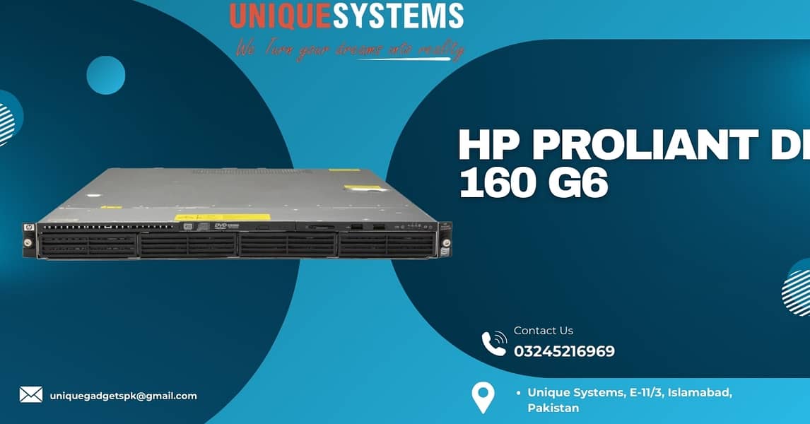 HP PROLIANT DL 160 G6 server 0