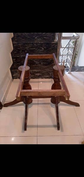 sheesham wood dinning table stand for sale in Citi Housing 1