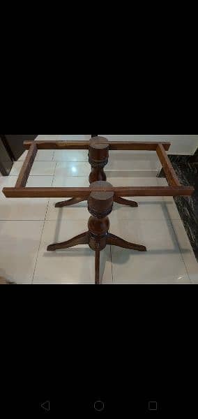 sheesham wood dinning table stand for sale in Citi Housing 3