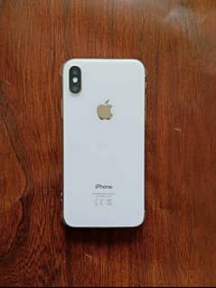 IPhone X 64 GB pt approved with box and original charger