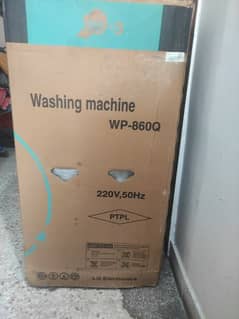 LG manual washing machine