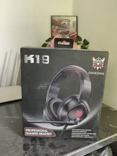 ONIKUMA K19 HEADPHONES BEST FOR GAMING USED