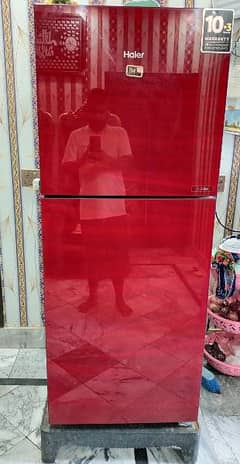 haier fridge very best condition 10 by 10 no repair no