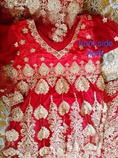 Dullhen embroidery lehenga