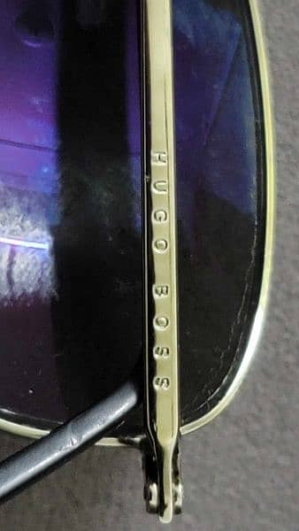 Golden Foldimg Hugo Boss eye Glasses Frame Original 3