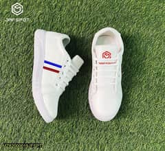 Men comfort sneakers-JF6004;white