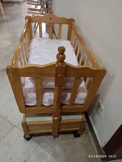 Baby Cot for Sale (Wooden) Good Condition