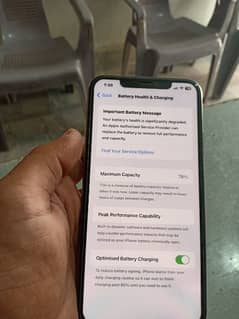 iphone 11  pro max pta approved 64 gb)(health 78)