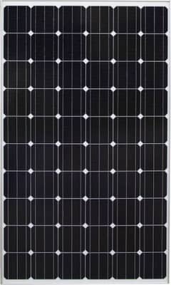 new solar panel. mono crystalline