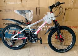 New Full Aluminum Brand New sports bicycle imported box dual gear