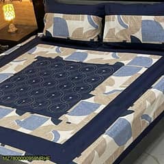 3 pcs  cotton sotton patchwork double Bed sheet