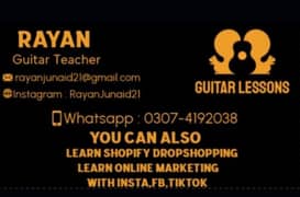 Guitar Teacher Available