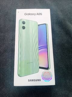 Samsung A05 . . . . 4gb rim 128 gb memory  new Mobail  new condition