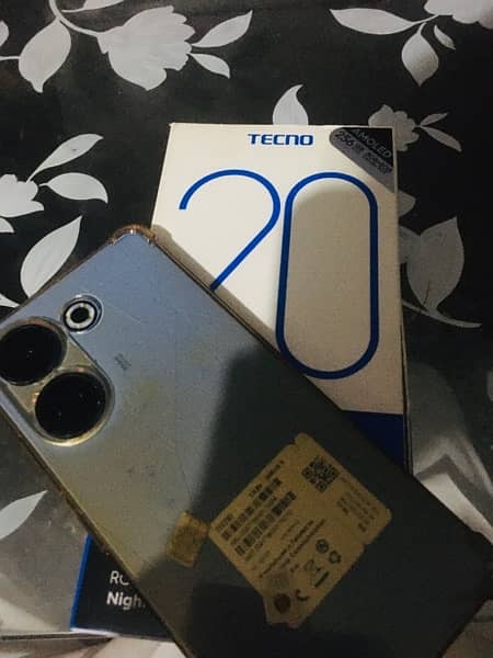 TECNO CAMON 20   8/256 ram/rom 0