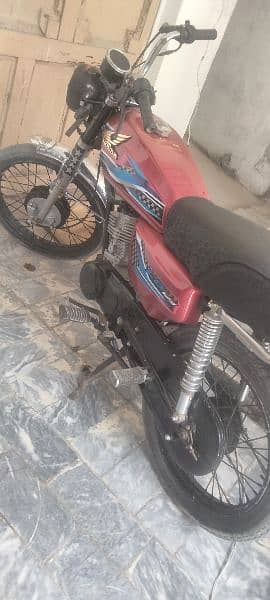 Honda 125. modified. urgent for sale 1