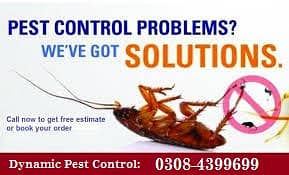 Fumigation , Termite and Pest control