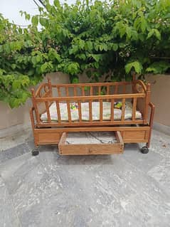 **Gently-Used Baby Cot in Excellent Condition – Must See!**