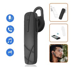 M165 Bluetooth Earphone Mono Headset True Wireless Earbuds w/6 Hours