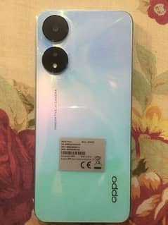 Oppo a78 10/10 condition 8+8/128 scratchless 5G original charger & box