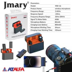 Jmary MW-16 2.4G Wireless Microphone for Mobile and Camera