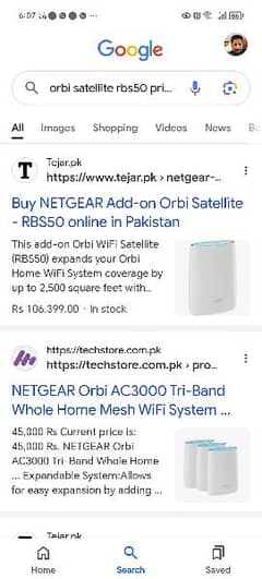 Netgear orbi satellite rbs50 wifi system. .