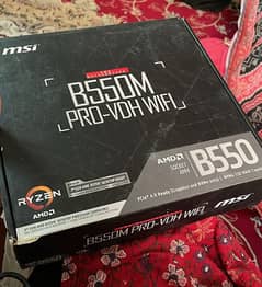 Msi Amd motherboard B550M pro-vdh wifi