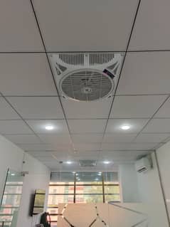 Imported False Office Ceiling with PAK Fans - 38ft x 11ft, Almost New