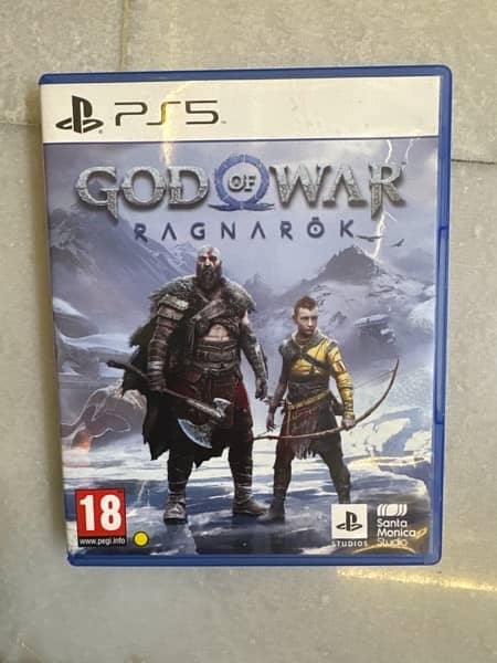 God Of War Ragnarok PS5 DISC 0