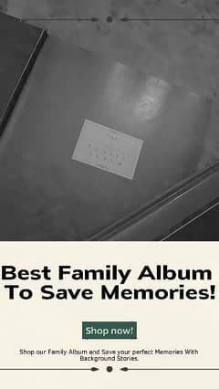Family Album|Photo Almbum|Memories Collector•